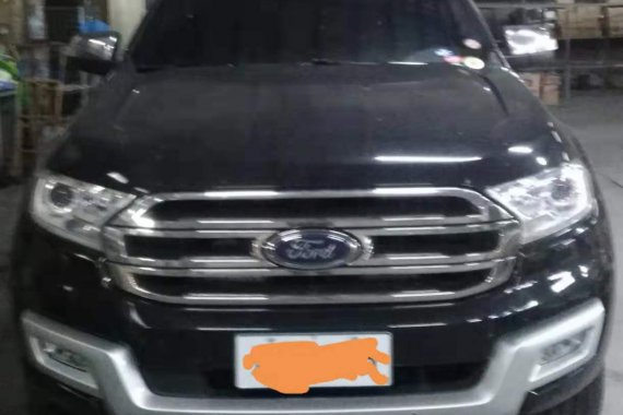 Black Ford Everest 2016 for sale in Tarlac 
