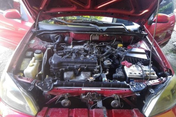 Red Nissan Sentra 2004 Automatic at 100000 km for sale 
