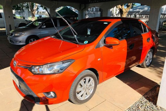 Orange 2016 Toyota Vios for sale in Isabela