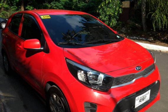 Red 2018 Kia Picanto Hatchback at 6000 km for sale