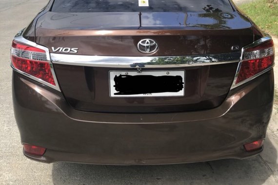 Sell Brown 2014 Toyota Vios in San Predo 