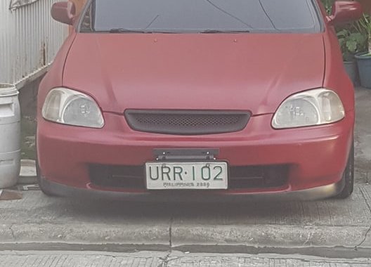 Selling Red Honda Civic 1997 in Angeles 