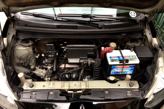 Black 2014 Mitsubishi Mirage Hatchback for sale in Pasig 