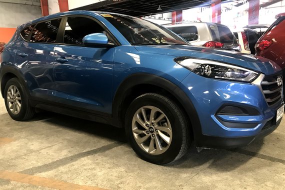 Blue 2016 Hyundai Tucson Automatic Diesel for sale 