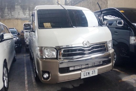 White Toyota Hiace 2017 Van for sale in Manila