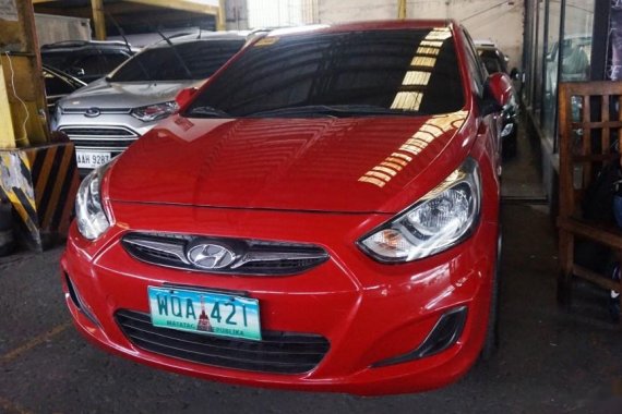 Sell Red 2014 Hyundai Accent Hatchback in Manila