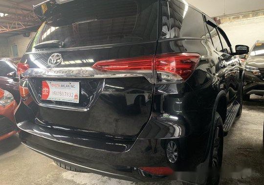 Selling Black Toyota Fortuner 2018 in Quezon City