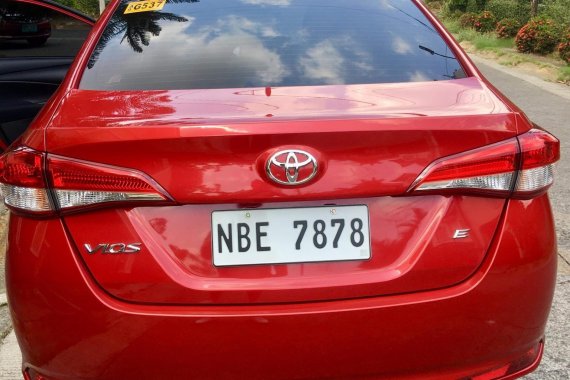 Red Toyota Vios 2018 Sedan Automatic Gasoline for sale in Manila