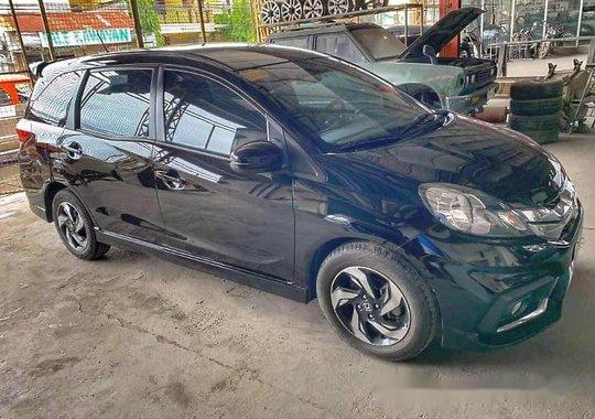 Black Honda Mobilio 2016 at 16000 km for sale 