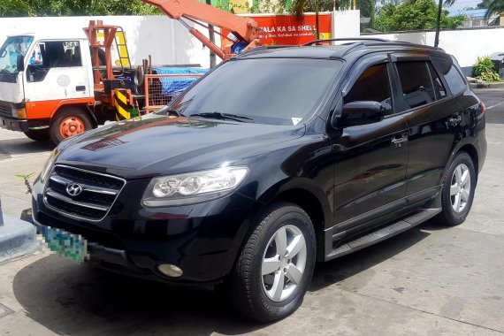 Selling Black Hyundai Santa Fe 2008 Automatic Diesel in Cavite City