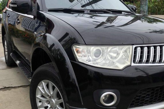 Sell Black 2012 Mitsubishi Montero Sport at 70000 km 