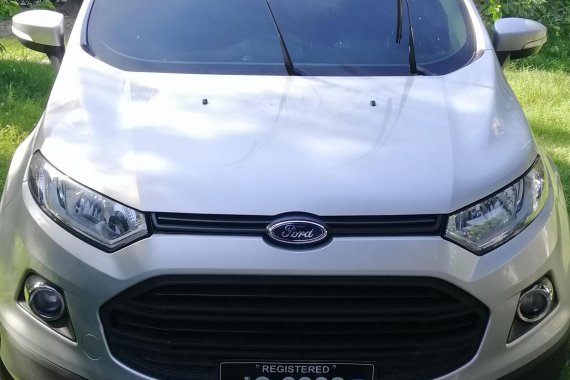 Selling Silver Ford Ecosport 2017 Manual Gasoline in Olongapo