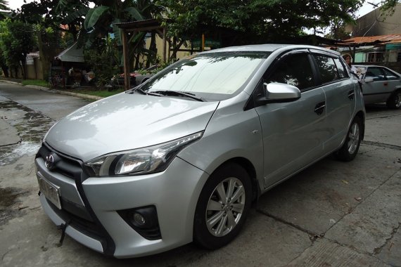 Used 2015 Toyota Yaris at 47800 km for sale in Cainta 