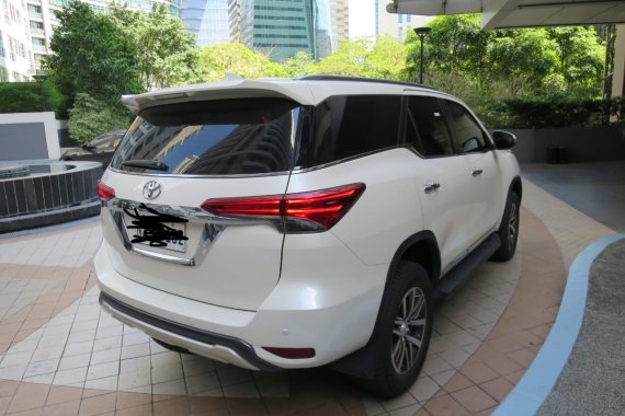 Selling White Toyota Fortuner 2018 Automatic in Taguig 