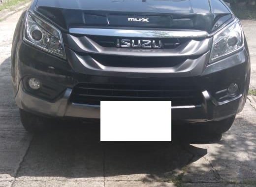 Selling Black Isuzu Mu-X 2016 in Parañaque