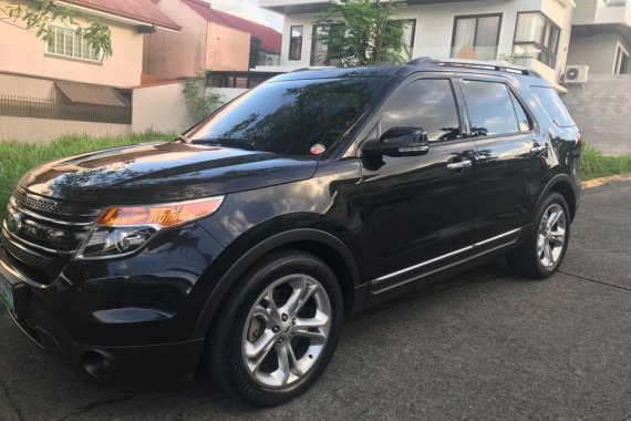 Selling Black Ford Explorer 2013 in Quezon City 