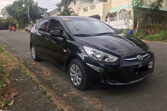 Black 2018 Hyundai Accent Hatchback for sale in Quezon City 