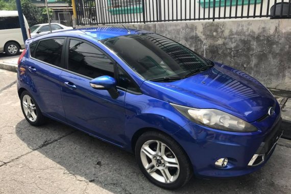 Blue 2012 Ford Fiesta Hatchback for sale in Makati 