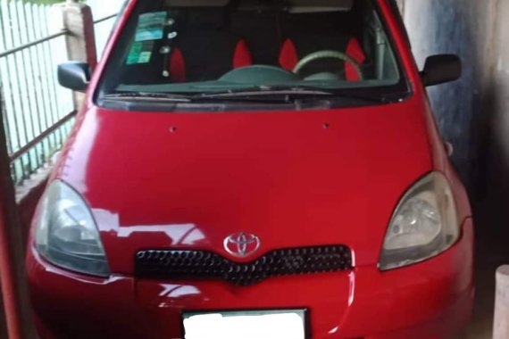 Sell Red Toyota Echo 2000 Hatchback in Batangas 