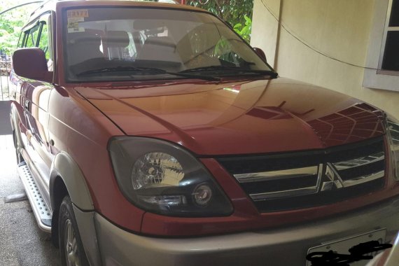 Red 2017 Mitsubishi Adventure at 46500 km for sale in Cainta 