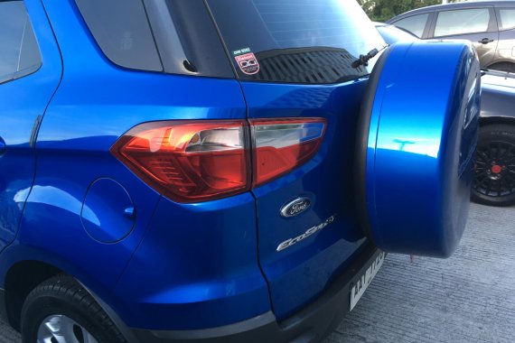 Blue Ford Ecosport 2014 Automatic at 36000 km for sale 