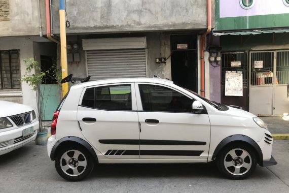 Selling White Kia Picanto 2008 Hatchback in Metro Manila 