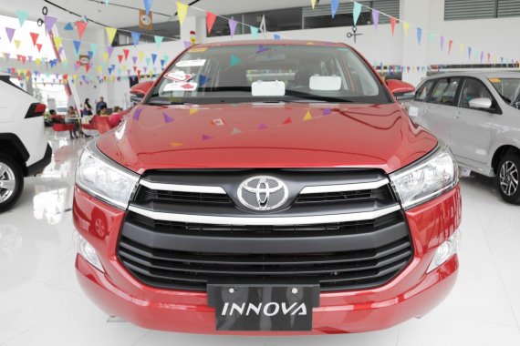 Brand New Red Toyota Innova 2019 MPV at 50K DP in Santa Rosa