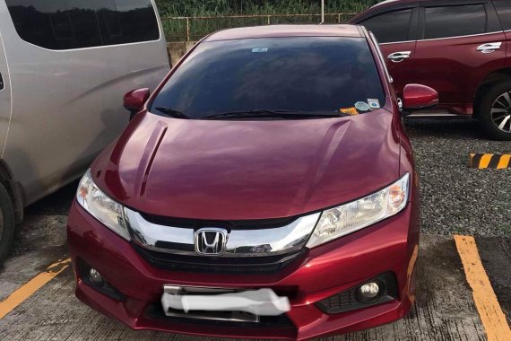 Selling Red Honda City 2017 Automatic in Metro Manila 