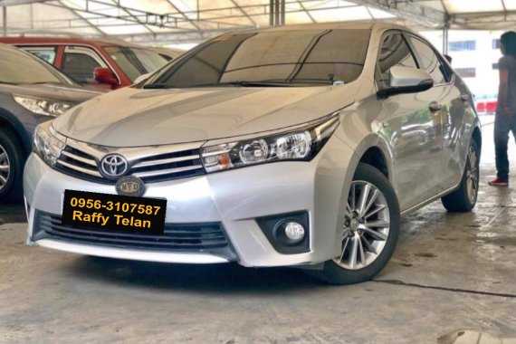 Silver 2015 Toyota Altis at 45000 km for sale in Makati 