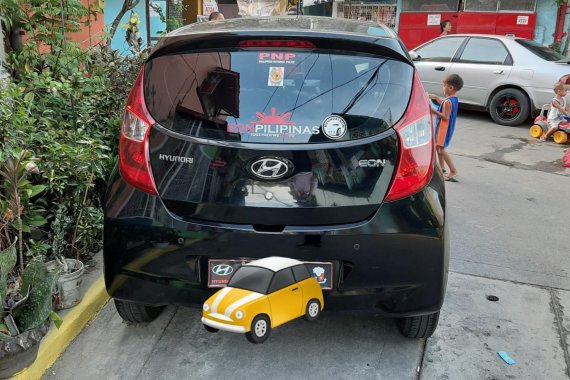 Black 2016 Hyundai Eon Hatchback for sale in Manila 