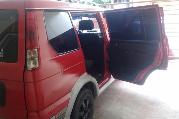 Selling Red Mitsubishi Adventure 2009 Manual Diesel 