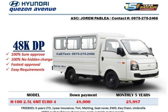 Brand New Hyundai H-100 for sale in Quezon City 