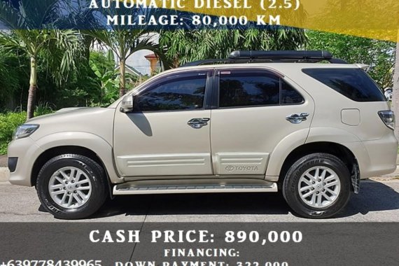 2013 Toyota Fortuner for sale in Las Piñas 