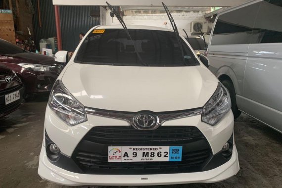 Sell White 2019 Toyota Wigo in Quezon City 