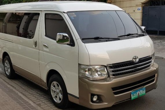 2014 Toyota Hiace for sale in Quezon City 