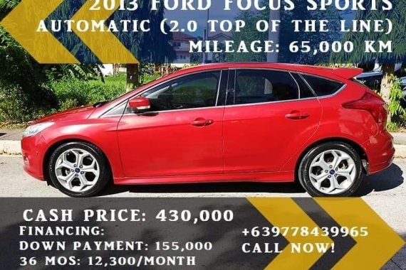 2013 Ford Focus for sale in Las Pinas 