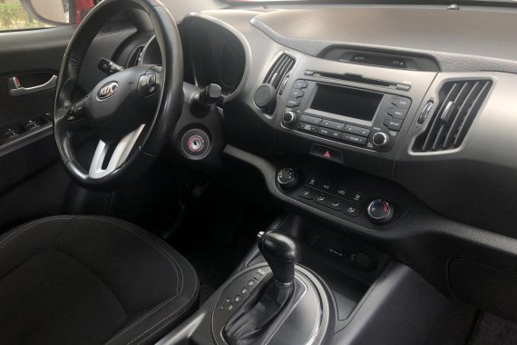 Red 2012 Kia Sportage at 40000 km for sale in Pasig 
