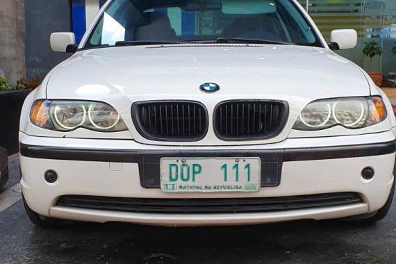 Sell White 2002 Bmw 316i at 94000 km in Manila 