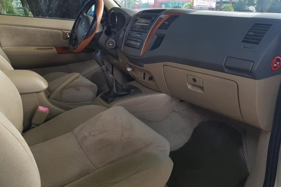 Used 2011 Toyota Fortuner Manual Diesel for sale 