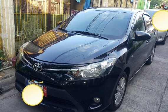 Black Toyota Vios 2017 Automatic for sale in Calamba 
