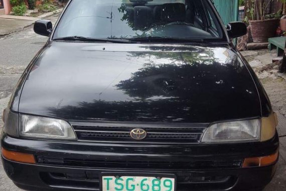 Selling Black Toyota Corolla 1994 Sedan Manual in Las Pinas 