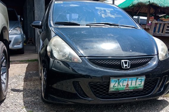 Black 2007 Honda Jazz for sale in Isabela 