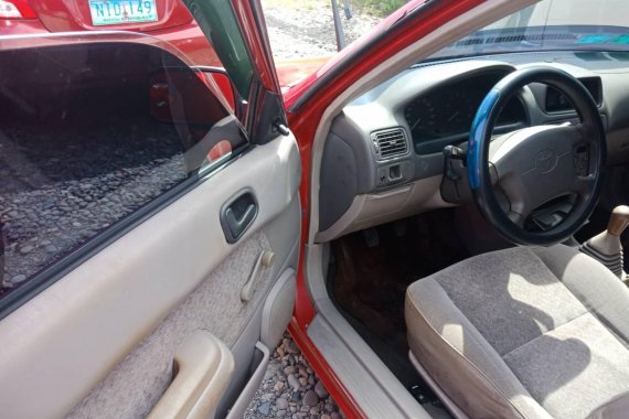 Red 2000 Toyota Corolla at 90000 km for sale in Isabela 