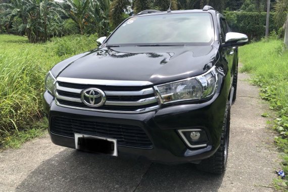 Toyota Hilux 2016 Manual for sale in Davao City