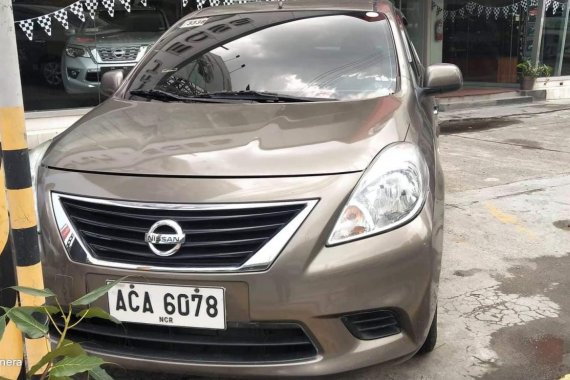Brown 2014 Nissan Almera at 56000 km for sale 