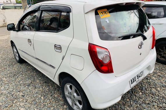 White 2014 Toyota Wigo Manual for sale in Isabela 
