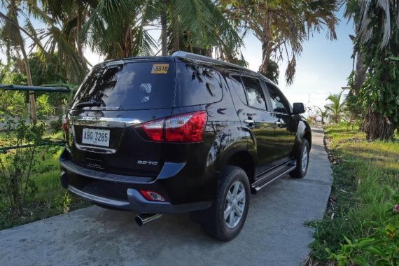 Black 2016 Isuzu Mu-X for sale in Manila