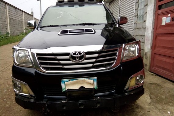 Selling Black Toyota Hilux 2013 in Marawi 