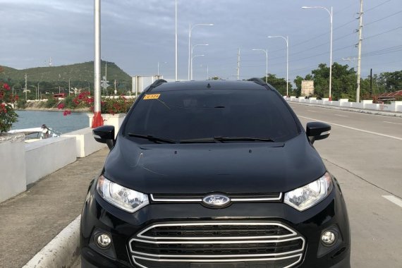 Selling Black Ford Ecosport 2018 at 5000 km in Bohol 