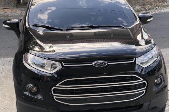 Selling Black Ford Ecosport 2018 at 5000 km in Bohol 